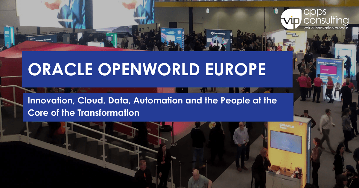 Oracle OpenWorld Europe 2020 Innovation, Cloud, Data, Automation and the People at the Core of